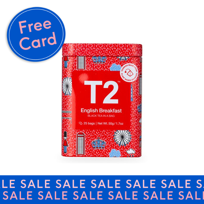 T2 English Breakfast Icon Tin