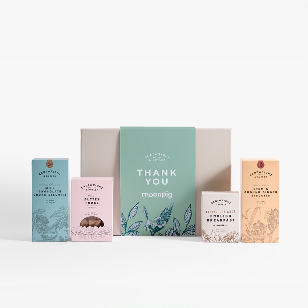 Cartwright & Butler Thank You Tea And Biscuits Hamper