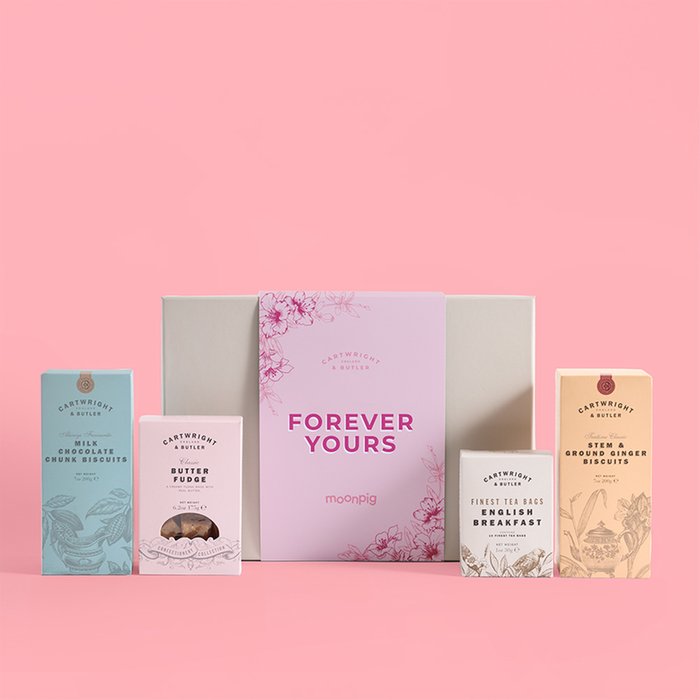 Cartwright & Butler Forever Yours Tea and Biscuits Hamper