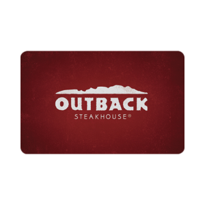 Outback Steakhouse Gift Card