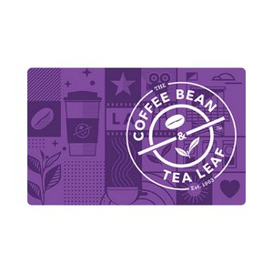 Coffee Bean & Tea Leaf Gift Card