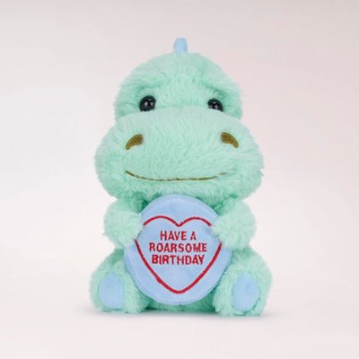 Swizzels Love Hearts Roarsome Birthday Soft Toy
