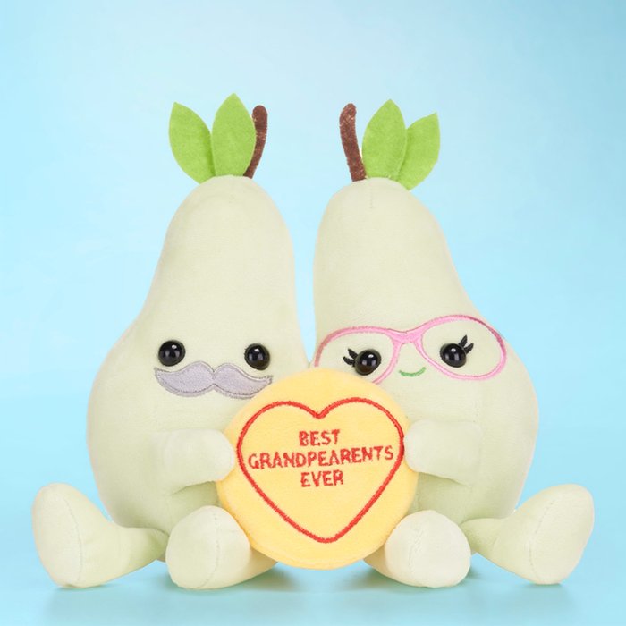 Swizzels Love Hearts 17cm Best Grandparents Ever Plush