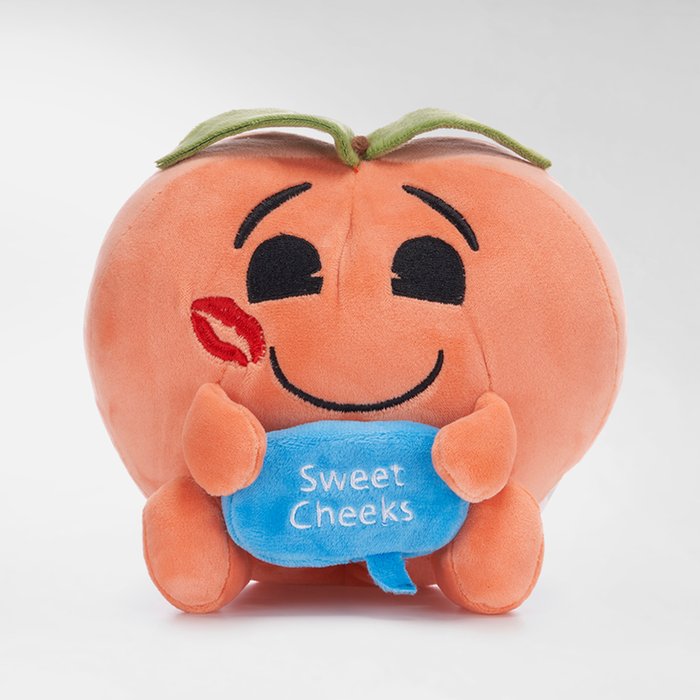 Sweet Cheeks 15cm Peach Emoji 