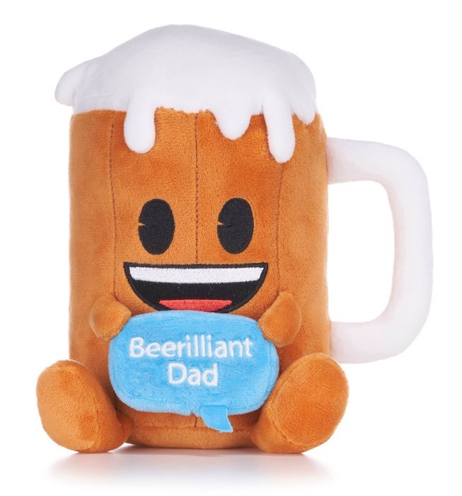 Beer Dad Balloon & Emoji 18cm Beer Toy