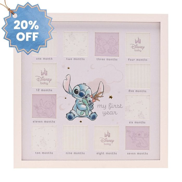 Stitch Baby First Year Photo Frame