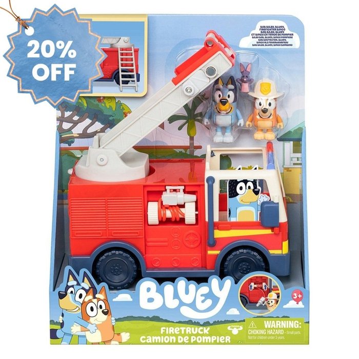 Bluey Fire Truck Vehicle