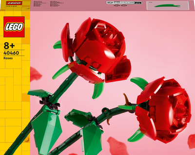 LEGO Roses Flower Bouquet Set 40460
