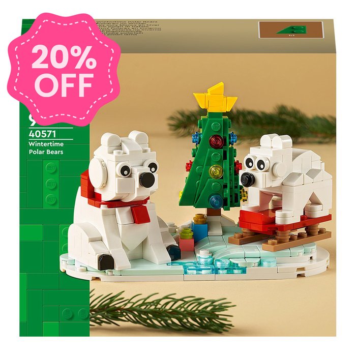 LEGO® Wintertime Polar Bears (40571)