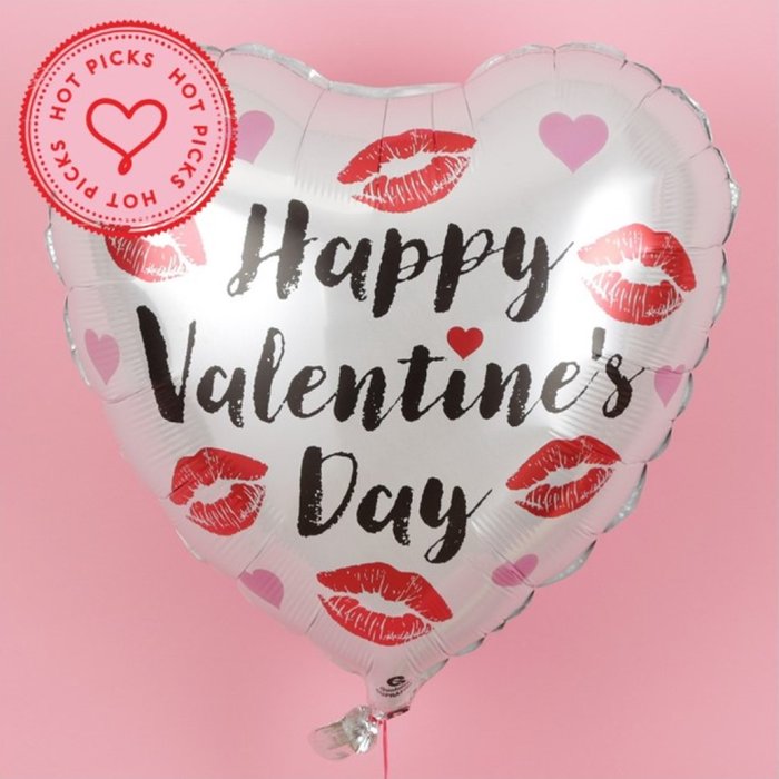 Happy Valentine's Day Kisses Balloon