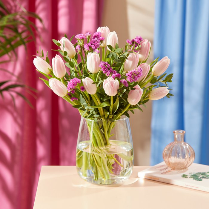 Pretty Pink Tulips