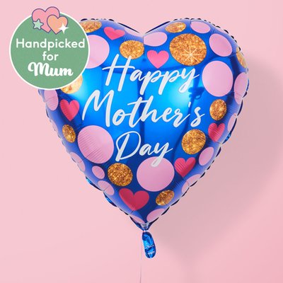 Giant Mother's Day Navy Heart