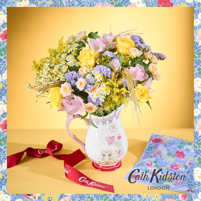 Cath Kidston Birthday Blooms with Affinity Jug