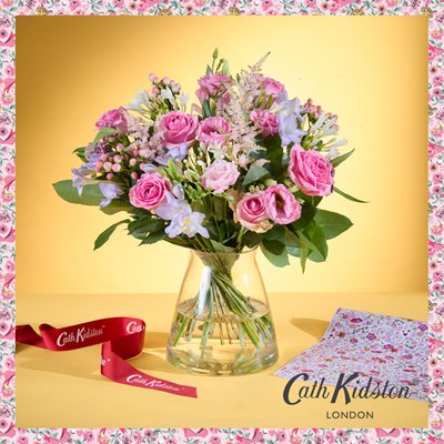 Cath Kidston Pink Rose Bouquet