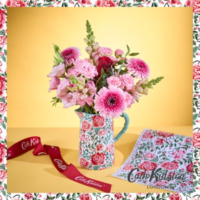 Cath Kidston Beautiful Day Bouquet and Rose Jug Gift Set