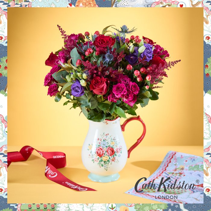 Cath Kidston Berry & Bright Vase Gift Set