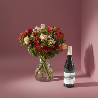 Winter Wishes & Chateauneuf Du Pape Gift Set