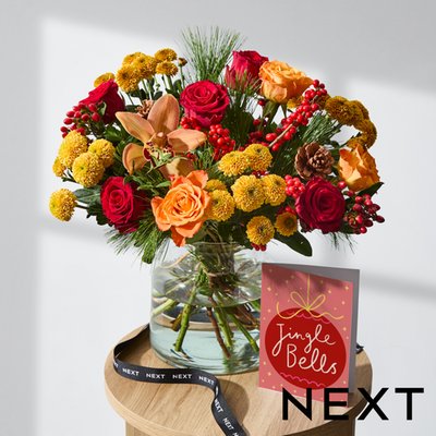 NEXT Rose & Orchid Fireside Bouquet