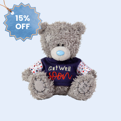 Tatty Teddy Get Well Soon 10cm Bear