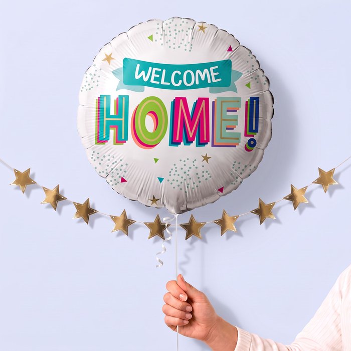 Welcome Home Foil Balloon