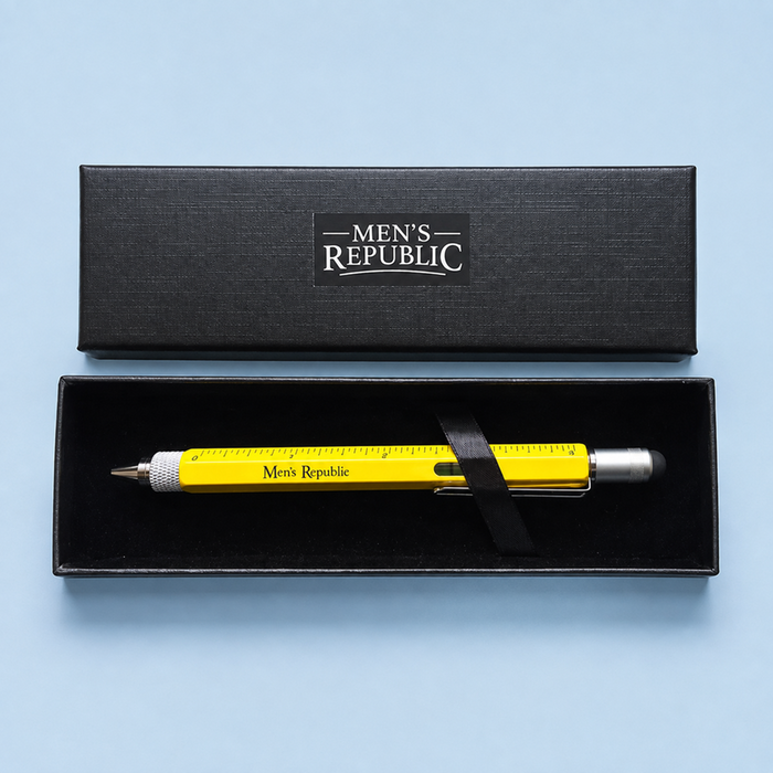 Men's Republic Multi Tool Pen 9-in-1 functions