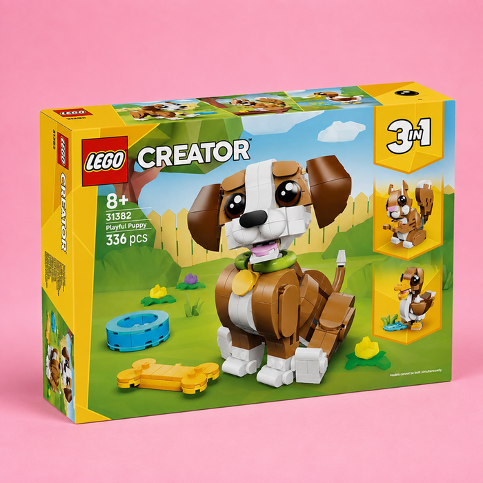 LEGO CREATOR Cute Animals: Playful Puppy Dog 31382
