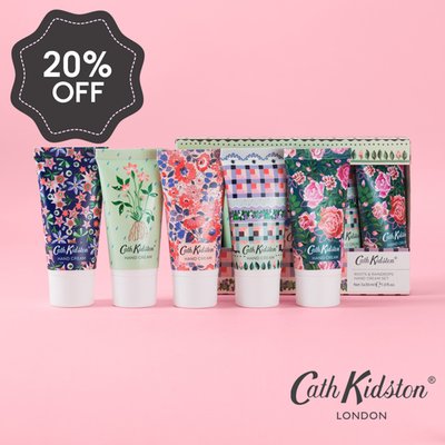 Cath Kidston Roots & Raindrops Set of 5 Hand Creams