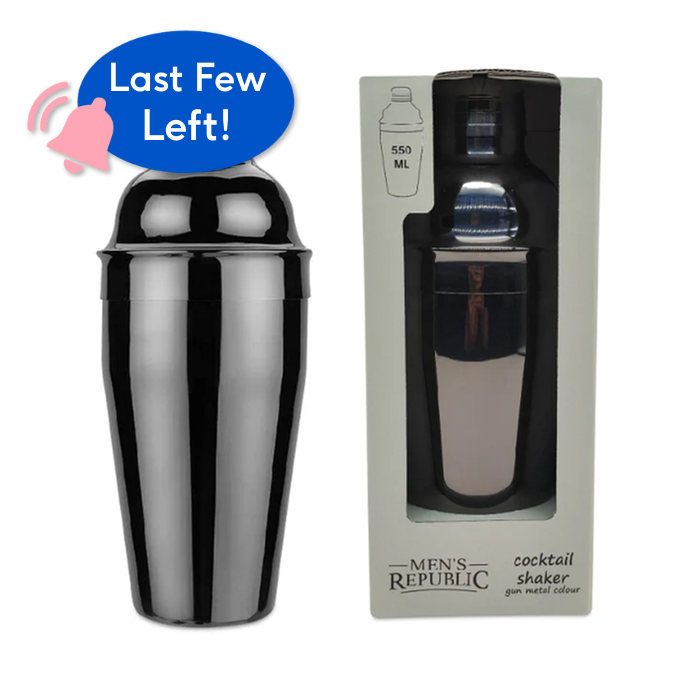 Men's Republic Gunmetal Cocktail Shaker
