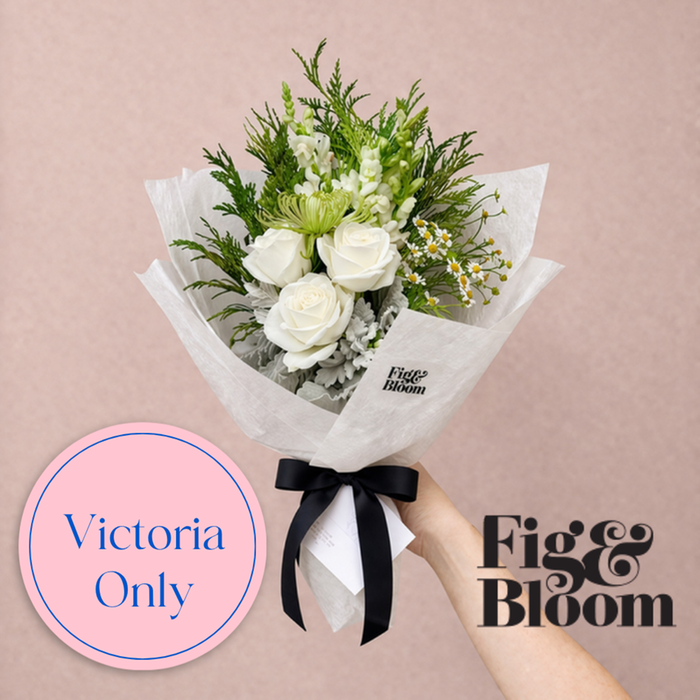 Classic White Fresh Flower Bouquet