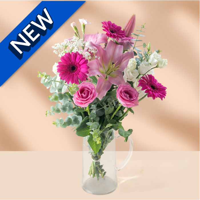 Pink Blush Fresh Flower Bouquet