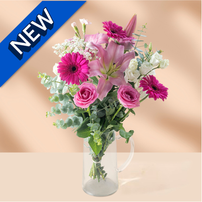 Pink Blush Fresh Flower Bouquet