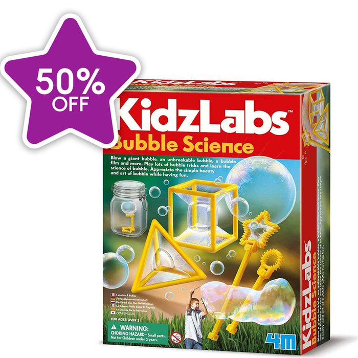 KidzLabz Bubble Science STEM Set