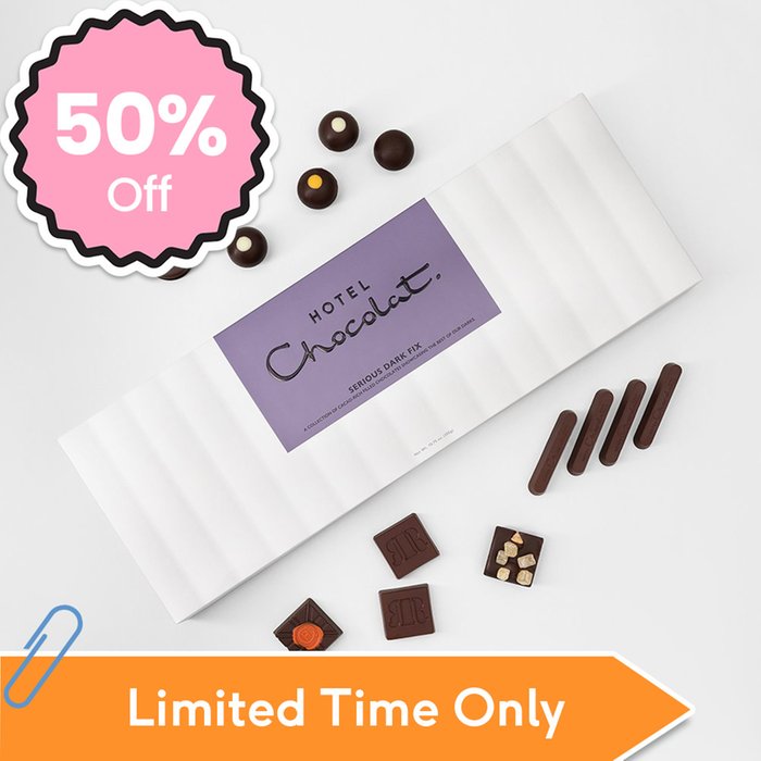 Hotel Chocolat Dark Sleekster Chocolates 305g