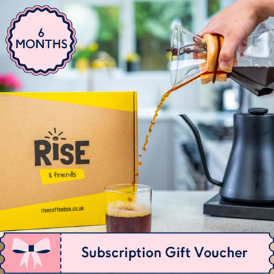 Six Month Gift Subscription with RISE Coffee