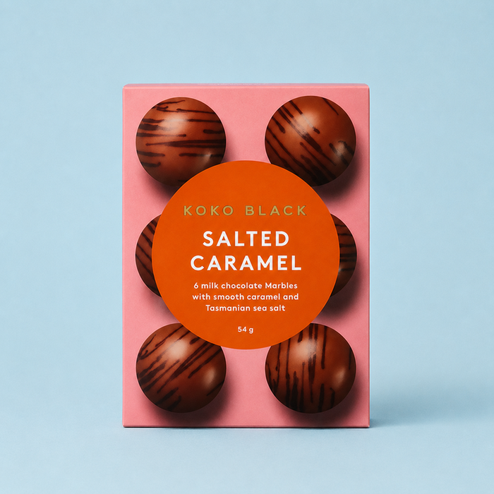 Koko Black Salted Caramel Marbles 54g