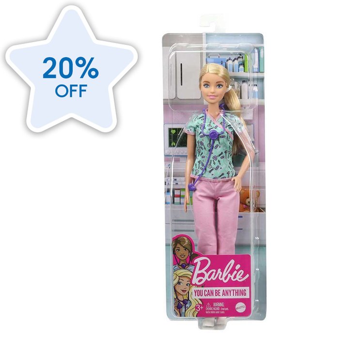 Barbie Careers Nurse Doll