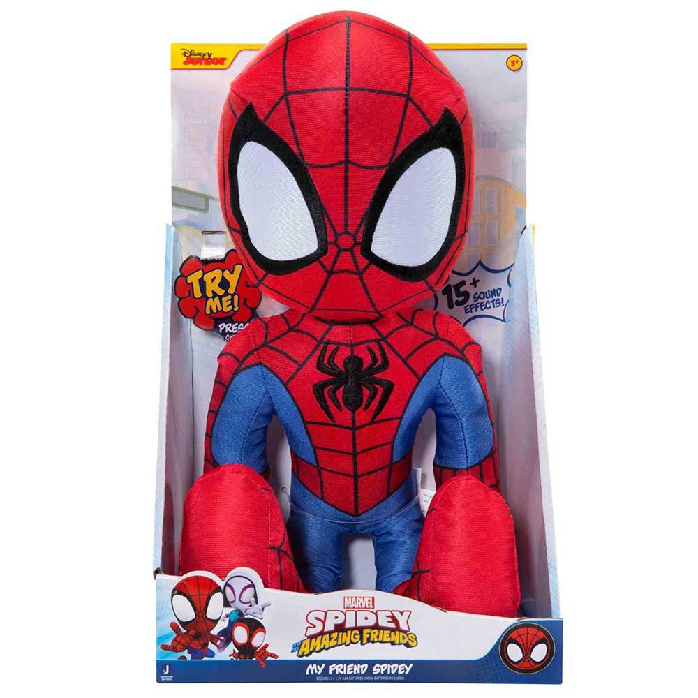 Marvel Spidey And His Amazing Friends My Friend Spider 40 Cm Soft Toy