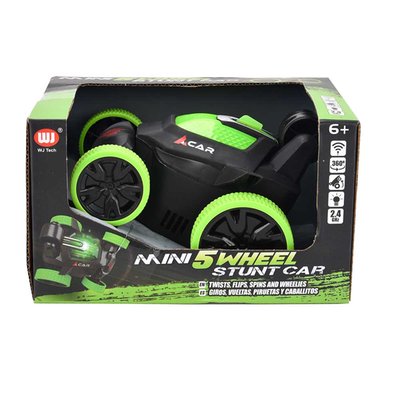 Remote Control Mini 5 Wheel Stunt Car
