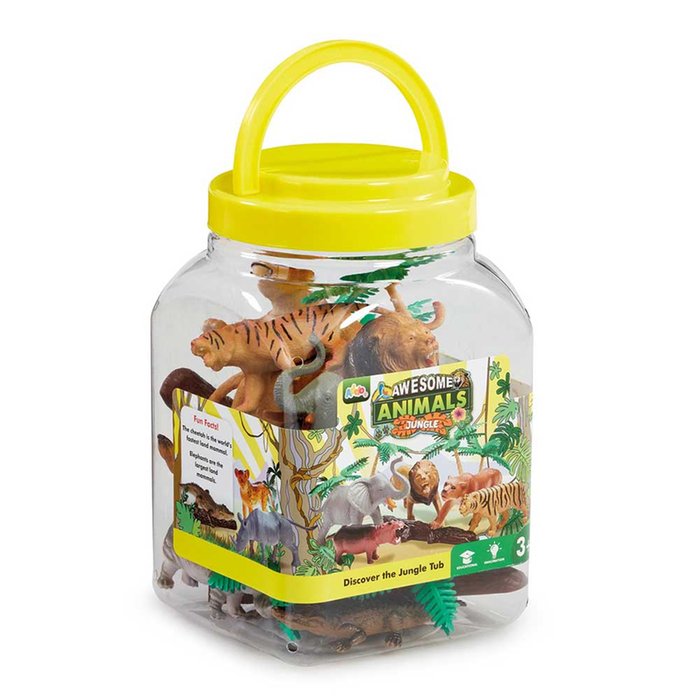 Awesome Animals Discover the Jungle Figure Tub