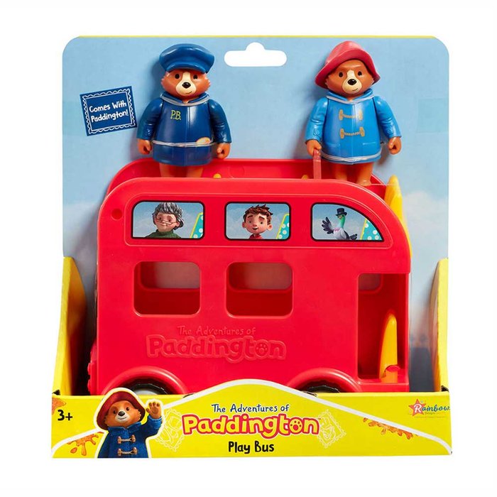 Paddington Bear Play Bus with 2 Figures Playset