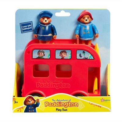 Paddington Bear Play Bus with 2 Figures Playset