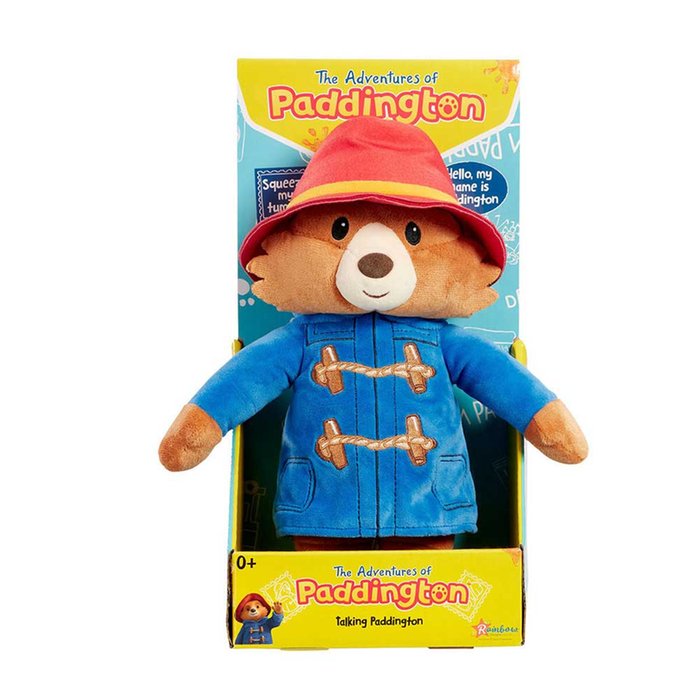 Paddington Bear 28cm Talking Soft Toy