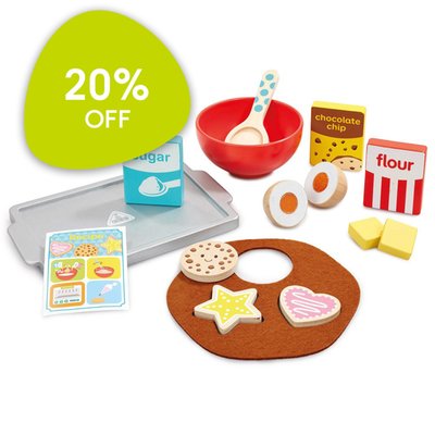 Early Learning Centre Wooden Cookie Baking Set