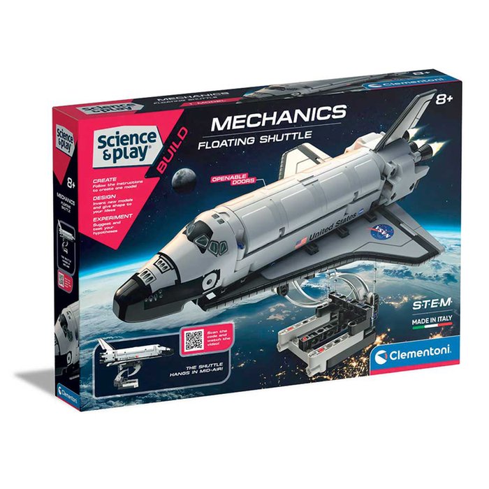 Clementoni - NASA Mechanics Floating Space Shuttle STEM Kit
