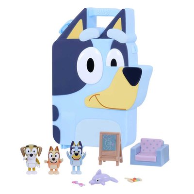 Bluey Deluxe Play and Go Playset