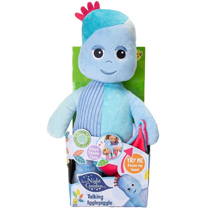 In the Night Garden Talking Igglepiggle 32cm Soft Toy