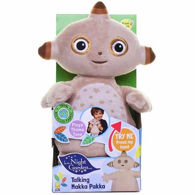 In the Night Garden Talking Makka Pakka 28cm Soft Toy