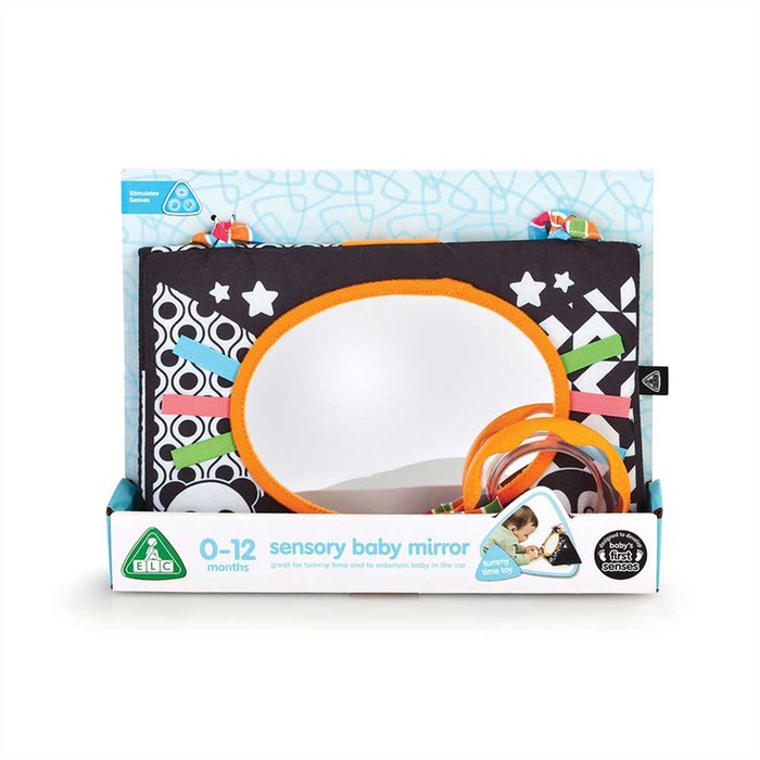 Early Learning Centre Black & White Sensory Mirror & Travel Toy