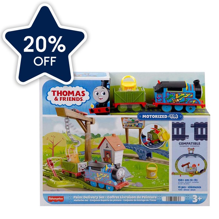 Thomas & Friends Paint Delivery Train Playset