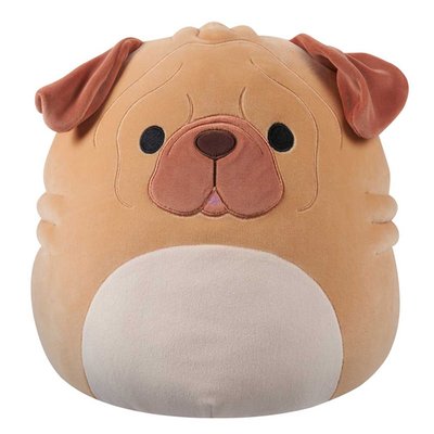 Original Squishmallows Morton the Brown Shar Pei 12  Soft Toy 